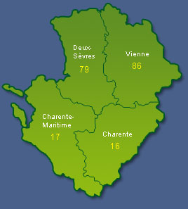 Carte Pointou-Charentes